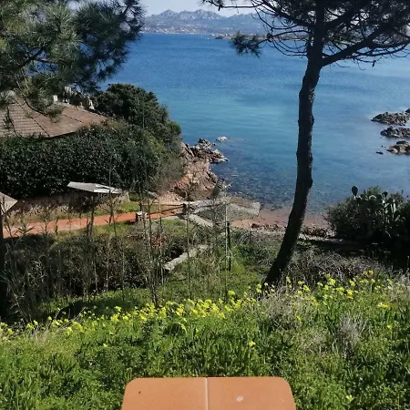 Nyaraló Casa Mughetto R5055 Wifi, Seafront, Private Sea Access, Swimming Pool La Maddalena
